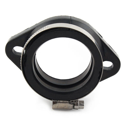 Flange Carb Adapter for Harley CV/Mikuni HSR45 Carb - Black Rubber