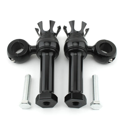 1" Handlebar Riser Clamp for Harley Dyna, Softail, Touring, Fat Boy (2000-2023)