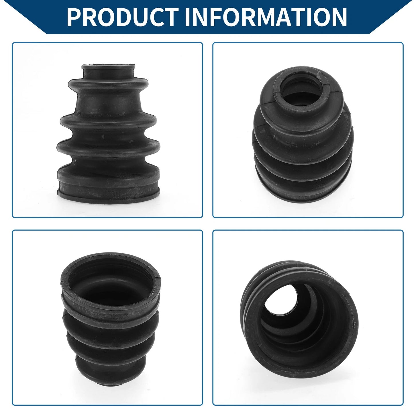 Inner CV Joint Boot Kit w/ Clamps for Porsche Cayenne (2011-2018)