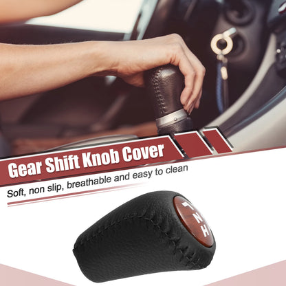 Wood Grain Brown Auto Gear Stick Shift Knob for Toyota Land Cruiser Prado