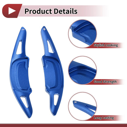 Blue Red Aluminum Alloy Steering Wheel Paddles for Mazda Axela (2020-2021)