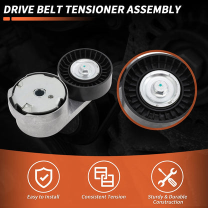 1x Drive Belt Tensioner Kit for Dodge Grand Caravan (2011-2019)