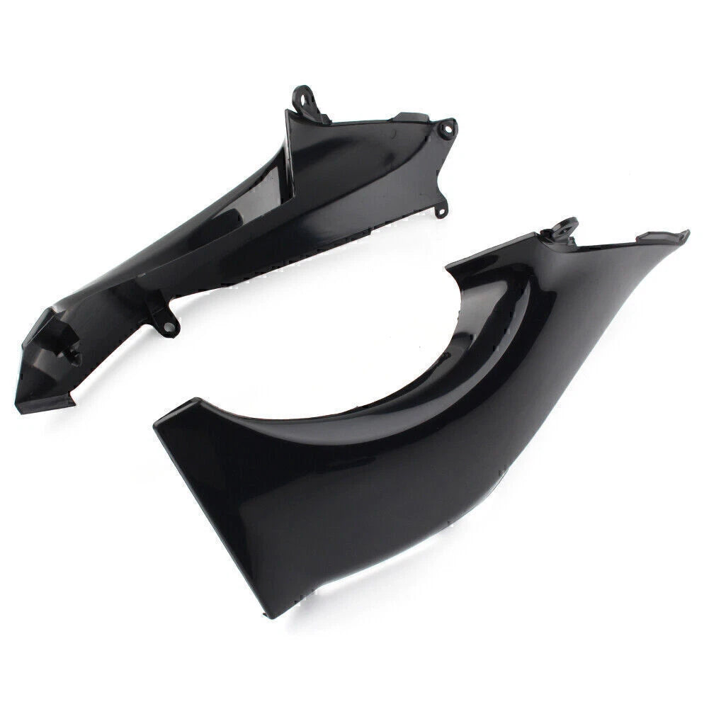 Black ABS Air Duct Tube Covers for Kawasaki ZX12R (2000-2001)
