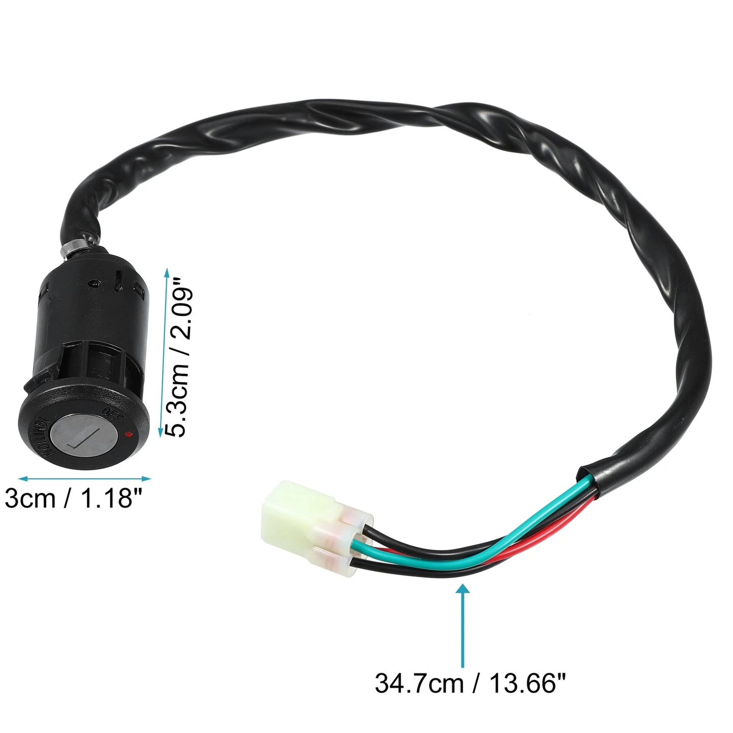 Set Ignition Key Switch for Honda 400EX (2005–2008)