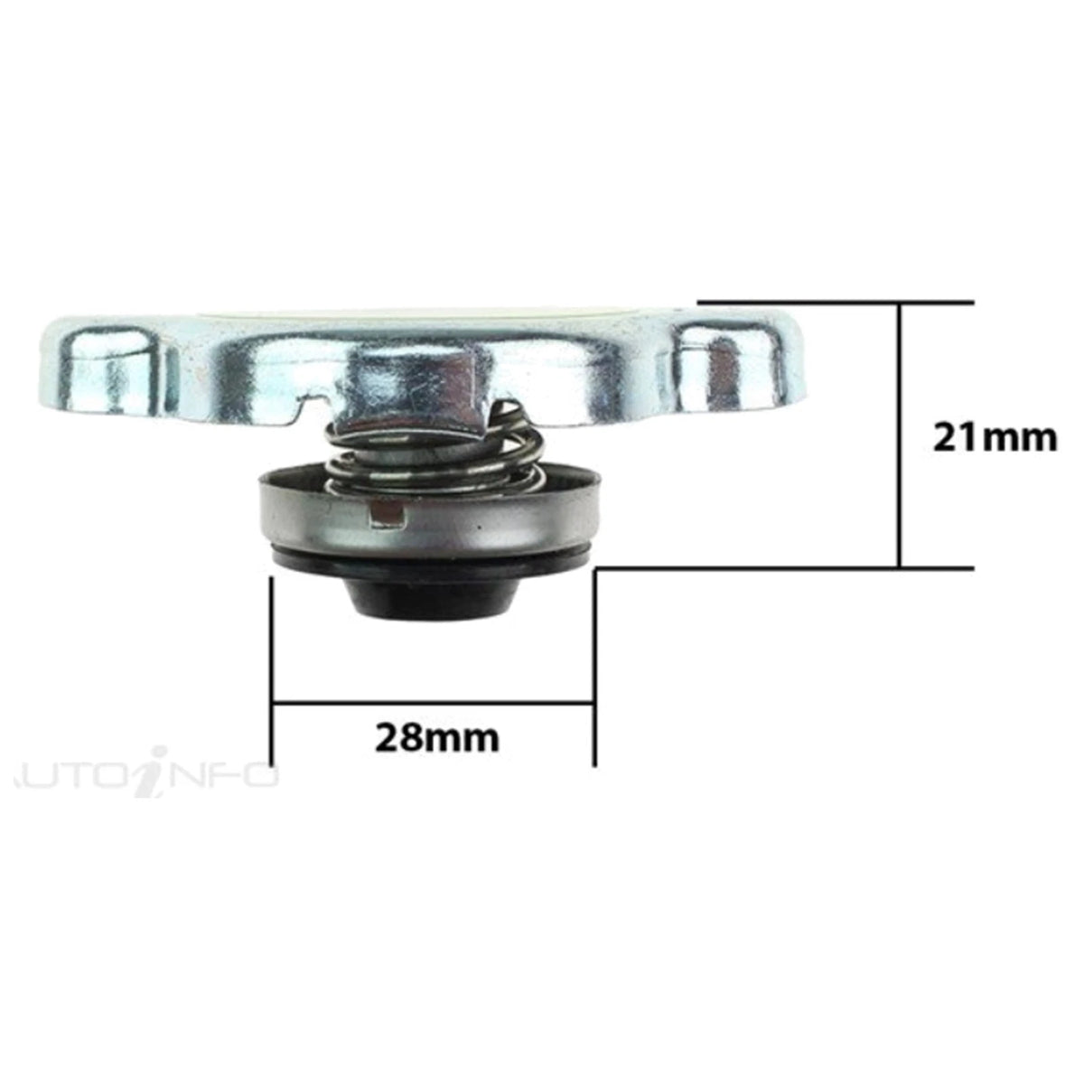 Radiator Cap for Ford Telstar TX5 AX AY 4cyl 2.0L FS (1992 - 1996)