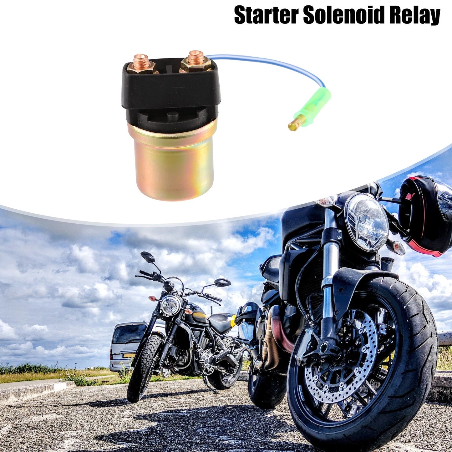 Starter Solenoid Relay for Yamaha XV Virago 240 250 700 750