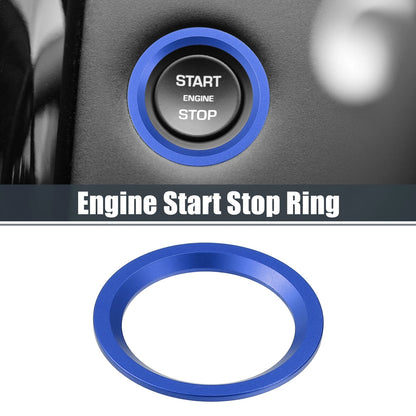 Engine Start Stop Push Button Cover Rings for Honda Accord Sedan (2018-2023)