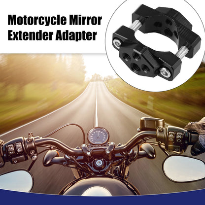 Handlebar Clamp Mount Adjustable Rearview Mirror Universal Item for Make Model