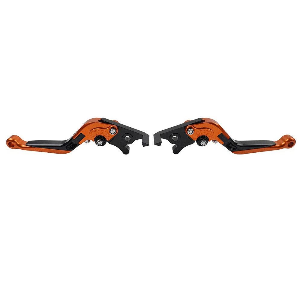 CNC Orange Extendable Brake Clutch Levers for Honda ADV150 (2019-2020)