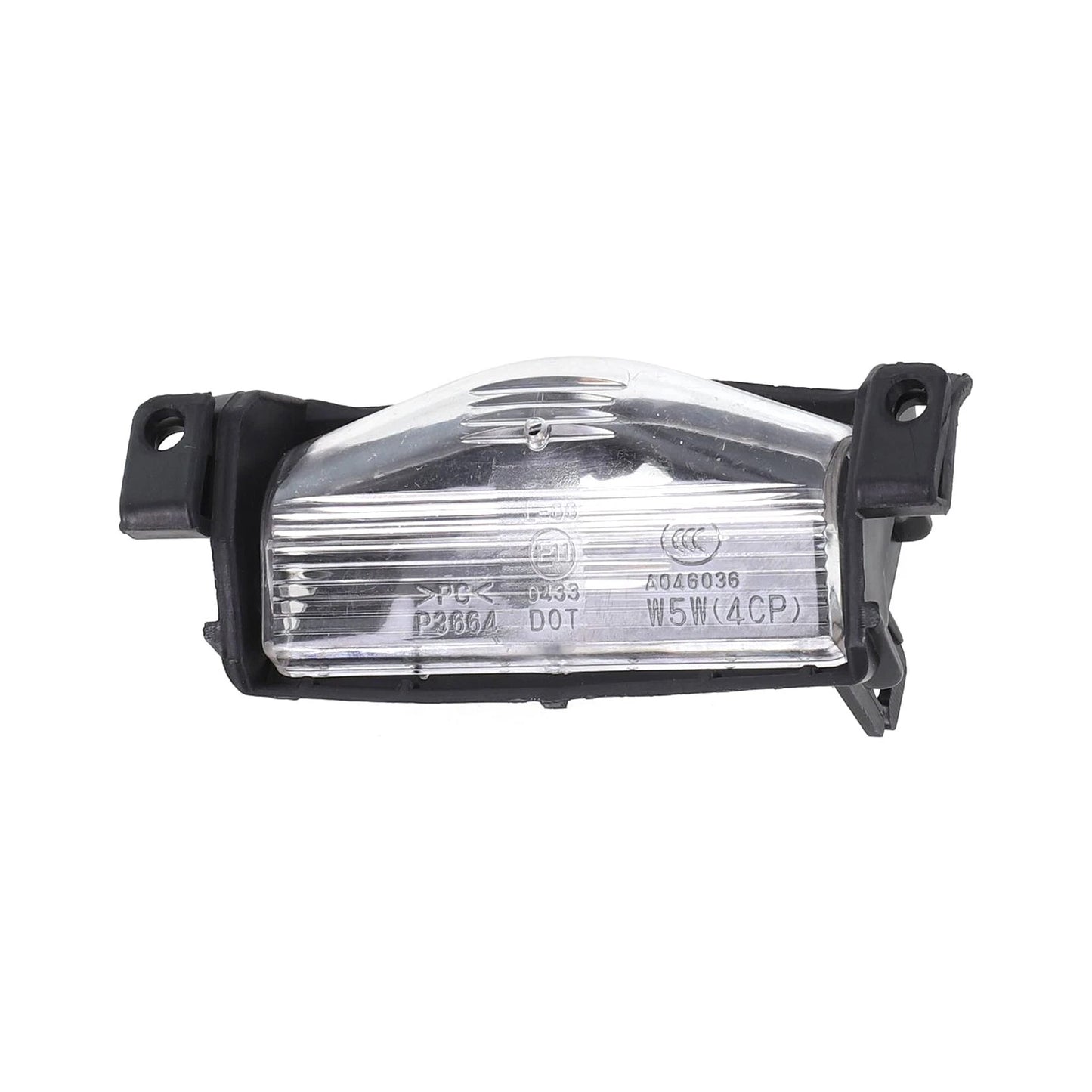 2 x License Plate Light Rear Bumper Lamp Housing Cover for Mazda 3 (2009–2013)