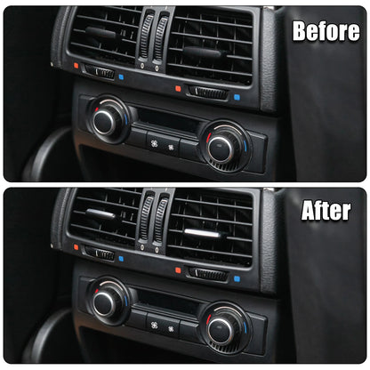 AC Air Vent Outlet Tab Clip Chrome Trim for BMW X5 (2014-2018) -  Items