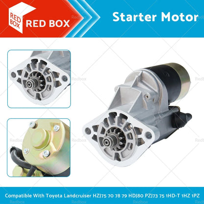Starter Motor for Toyota Landcruiser 4.2L Diesel 1HZ 1HD-FT 1HD-FE 1HDT