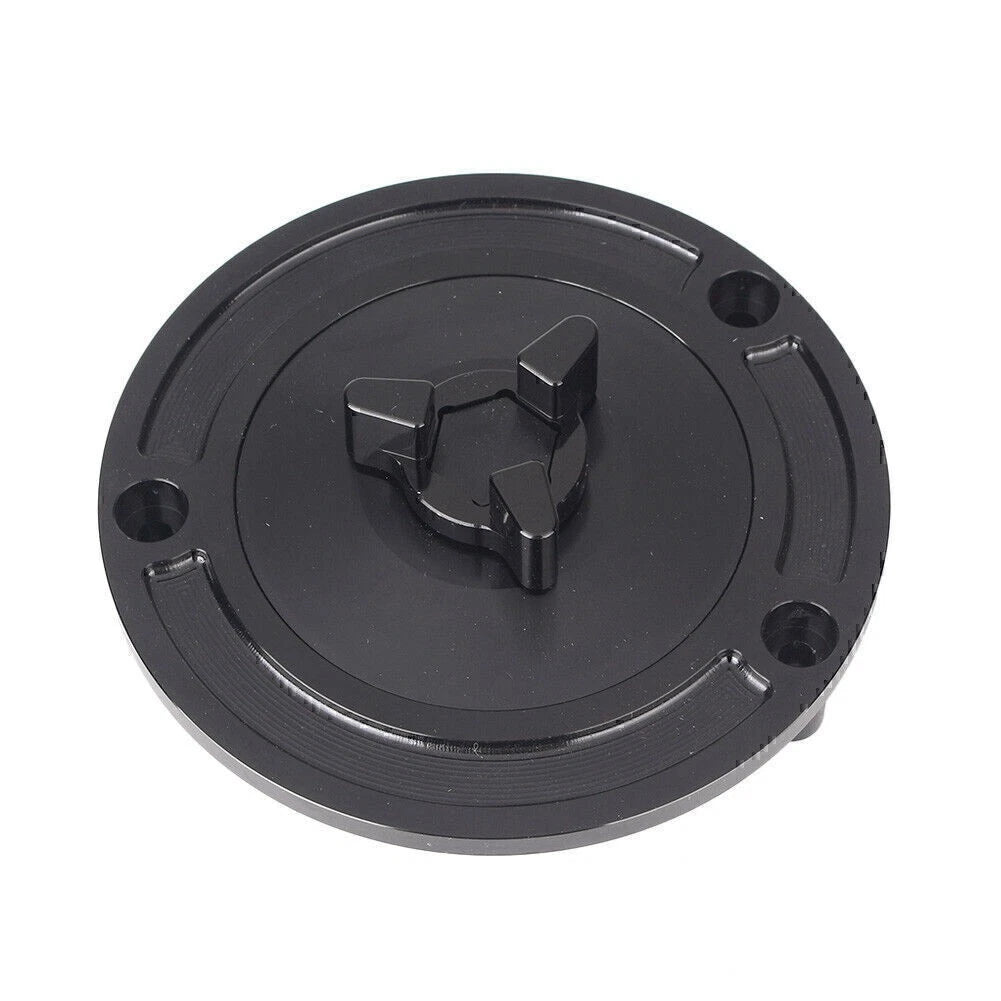 Black CNC Fuel Tank Cover Gas Cap for Kawasaki Ninja 250R 1988-2007