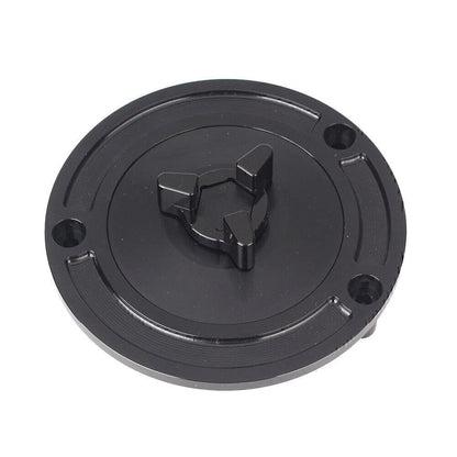 Black CNC Fuel Tank Cover Gas Cap for Kawasaki Ninja 250R 1988-2007