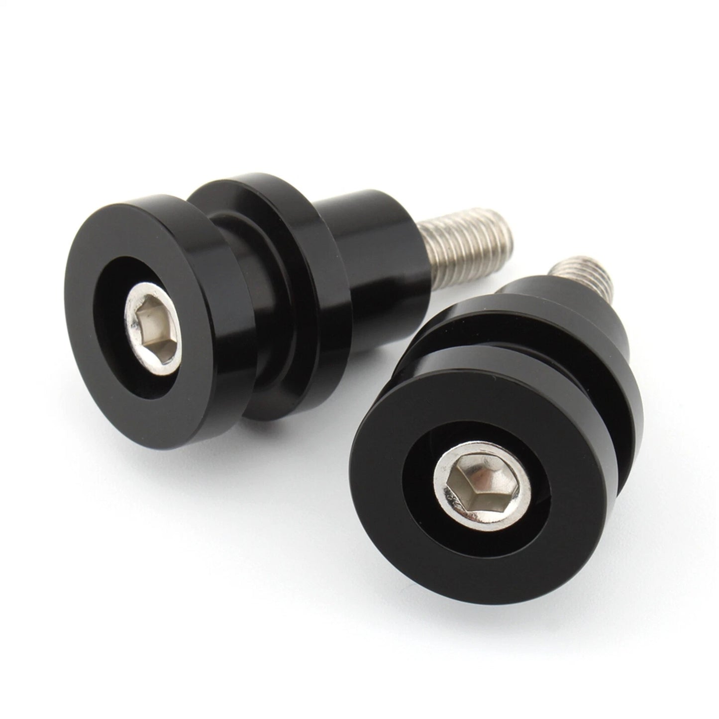 2 x Black Backrest Docking Hardware Bolt Kit for Harley Hightster (2022-2023)