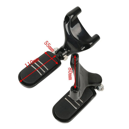 Foot Pegs Rear Passenger Footrest for Harley Sportster XL883/1200 (2004-2013)