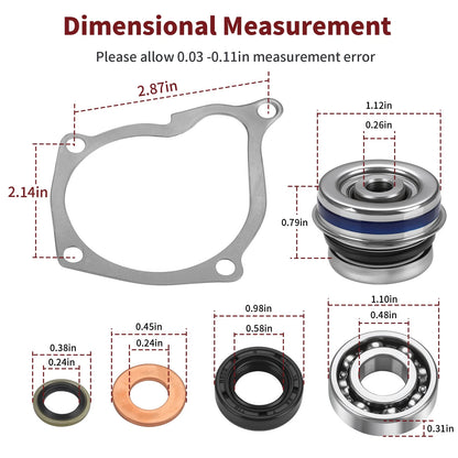 Water Pump Seal Rebuild Kit for Polaris Magnum (1995–2003)