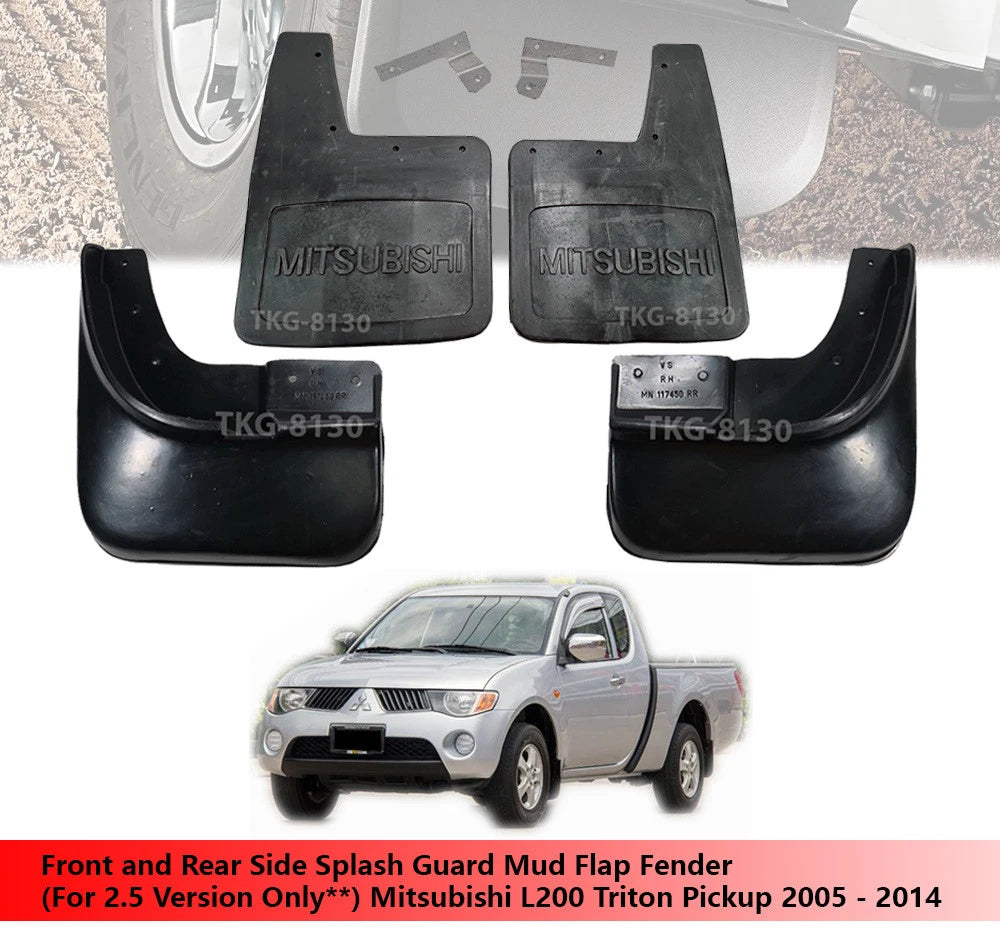 Mud Flap for Mitsubishi L200 Triton (2.5L) (2005-2014)