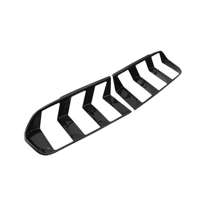 Real Carbon Fiber Tail Light Lamp Cover Trim for Ford Mustang Dark Horse 2024+