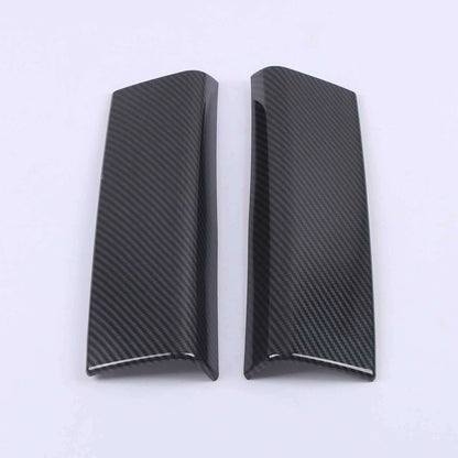 Carbon Fiber Front Armrest Box Panel Cover for 2020-2023 Mercedes-Benz GLB
