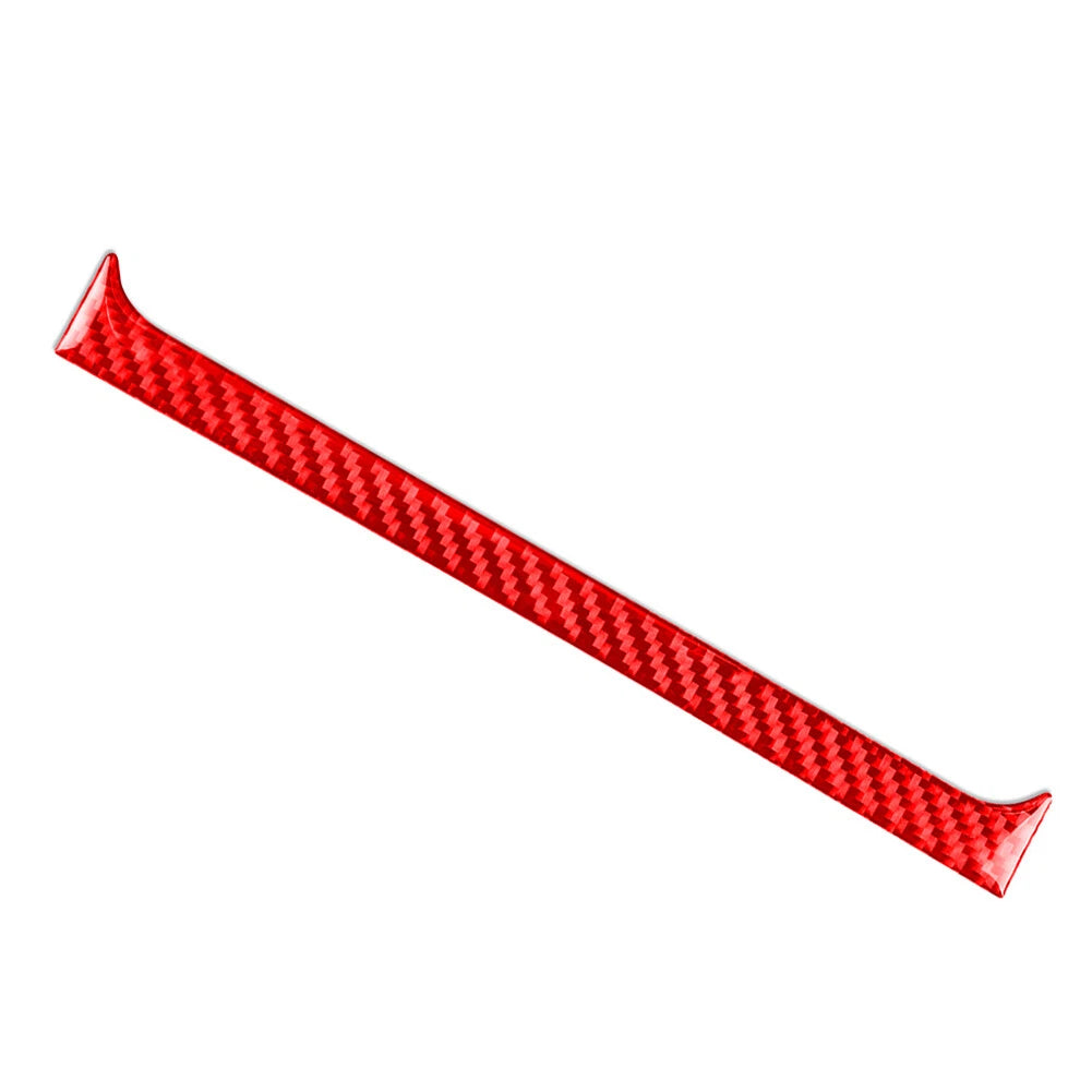 Interior Below Radio Console Cover Trim for Honda S2000 (2000-2009) Carbon Fiber Red