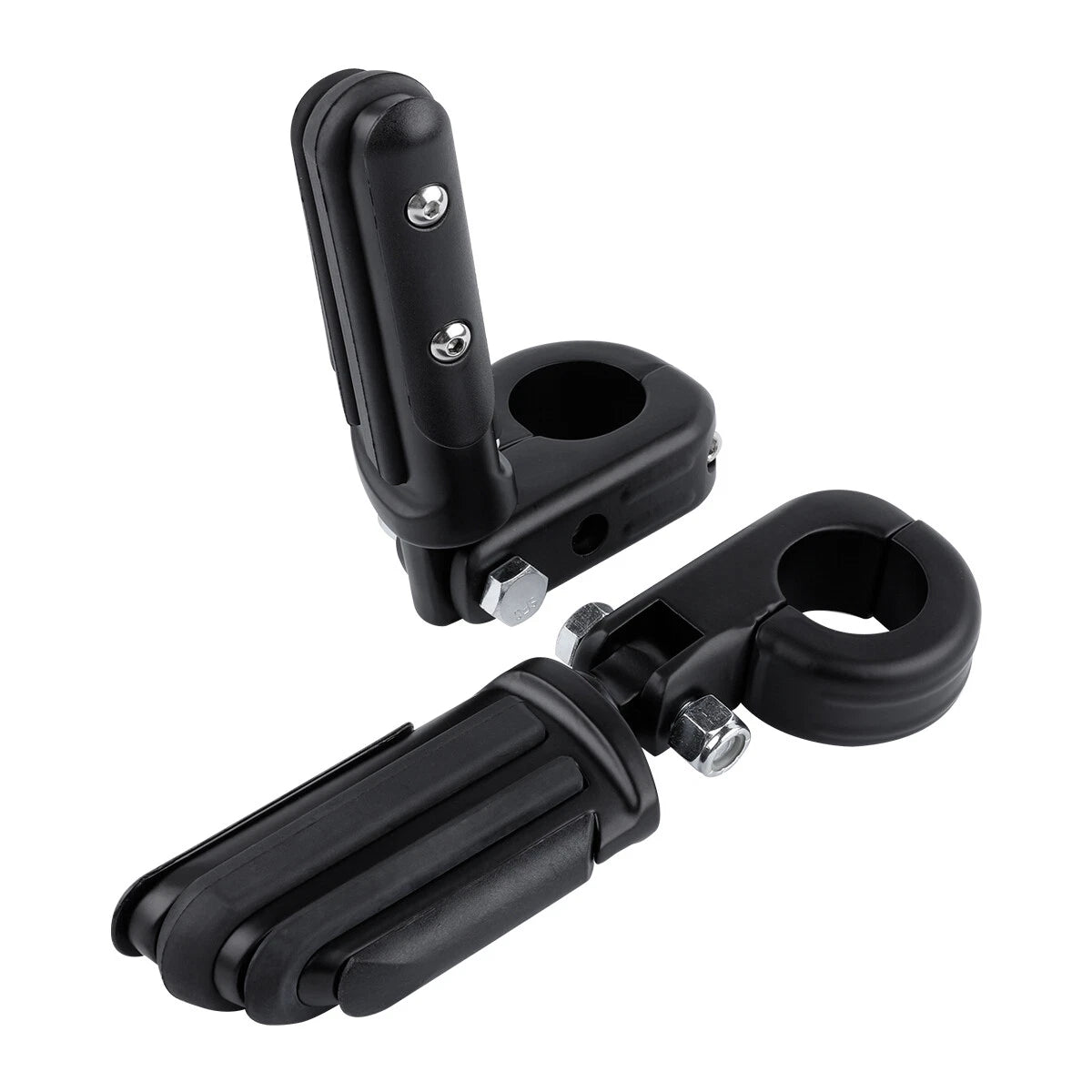 1 1/4" Engine Guard Footpeg Male Mount Clamps for Harley Touring