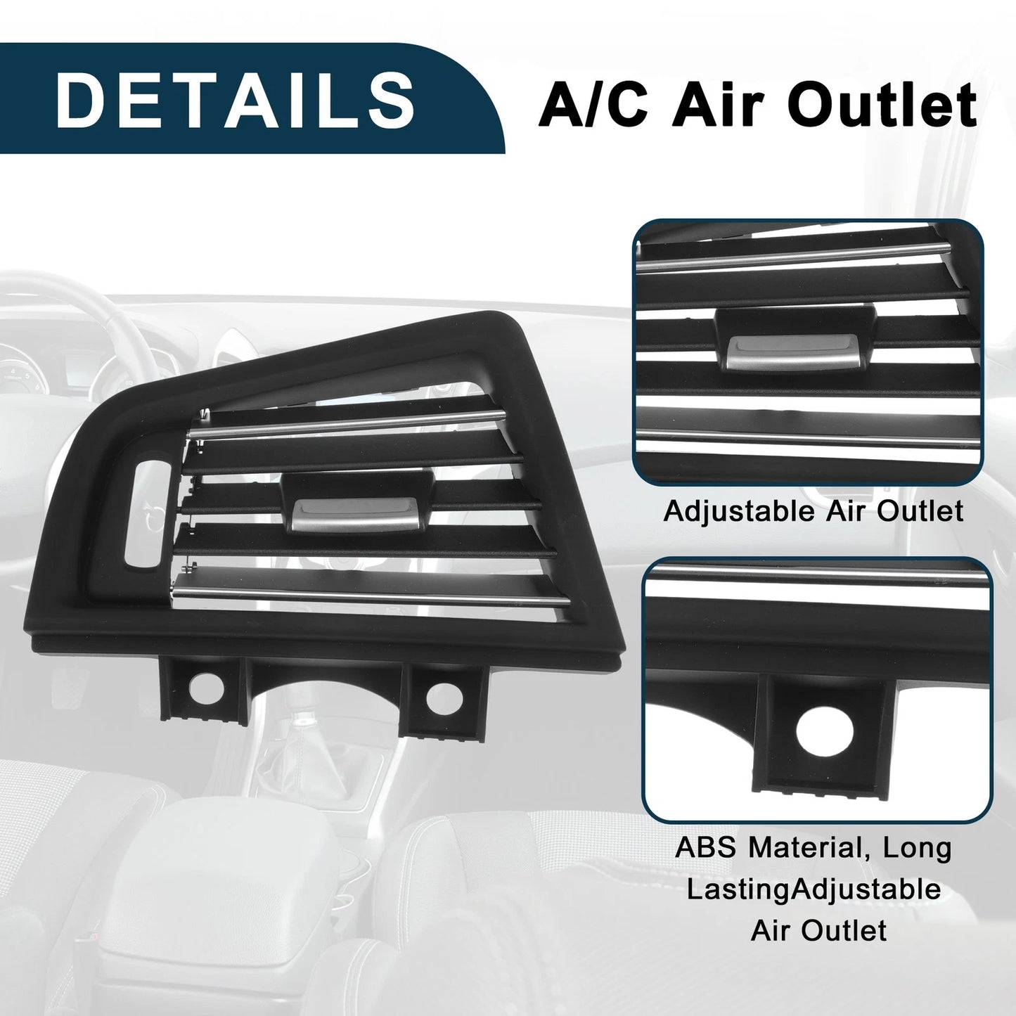 A/C Outlet Air Vent Panel for BMW 528i (2011-2016)