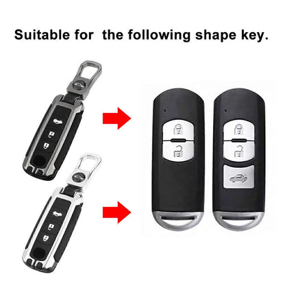 Sealed Key Fob Case Cover for Mazda3, CX-5, CX-30 (2020-2023)