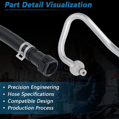 Power Steering Pressure Hose for Ford Transit Custom 2.2L (2012-2016)