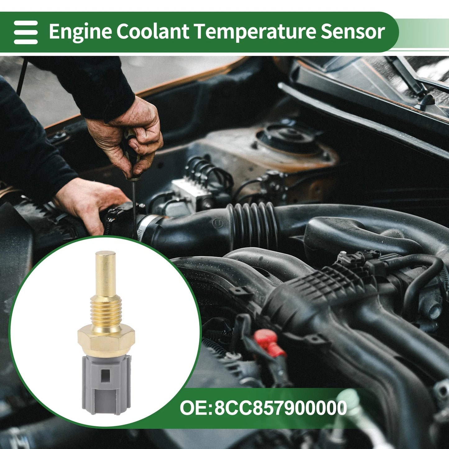 Engine Coolant Temperature Sensor for Yamaha Apex (2012)
