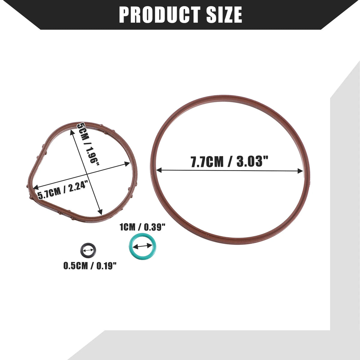 LR010690 Vacuum Pump Seal Ring for Land Rover Discovery LR4 Range Rover (2010-2016)