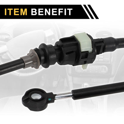 Auto Transmission Gear Shifter Cable for Ford F-150, F-250 (1992-1997)