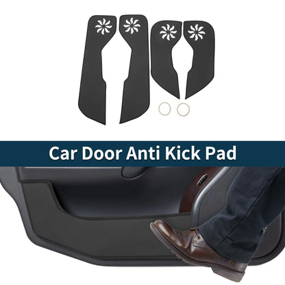 Car Door Anti Kick Pad Sticker Protector for Nissan Rogue (2022-2025) Black