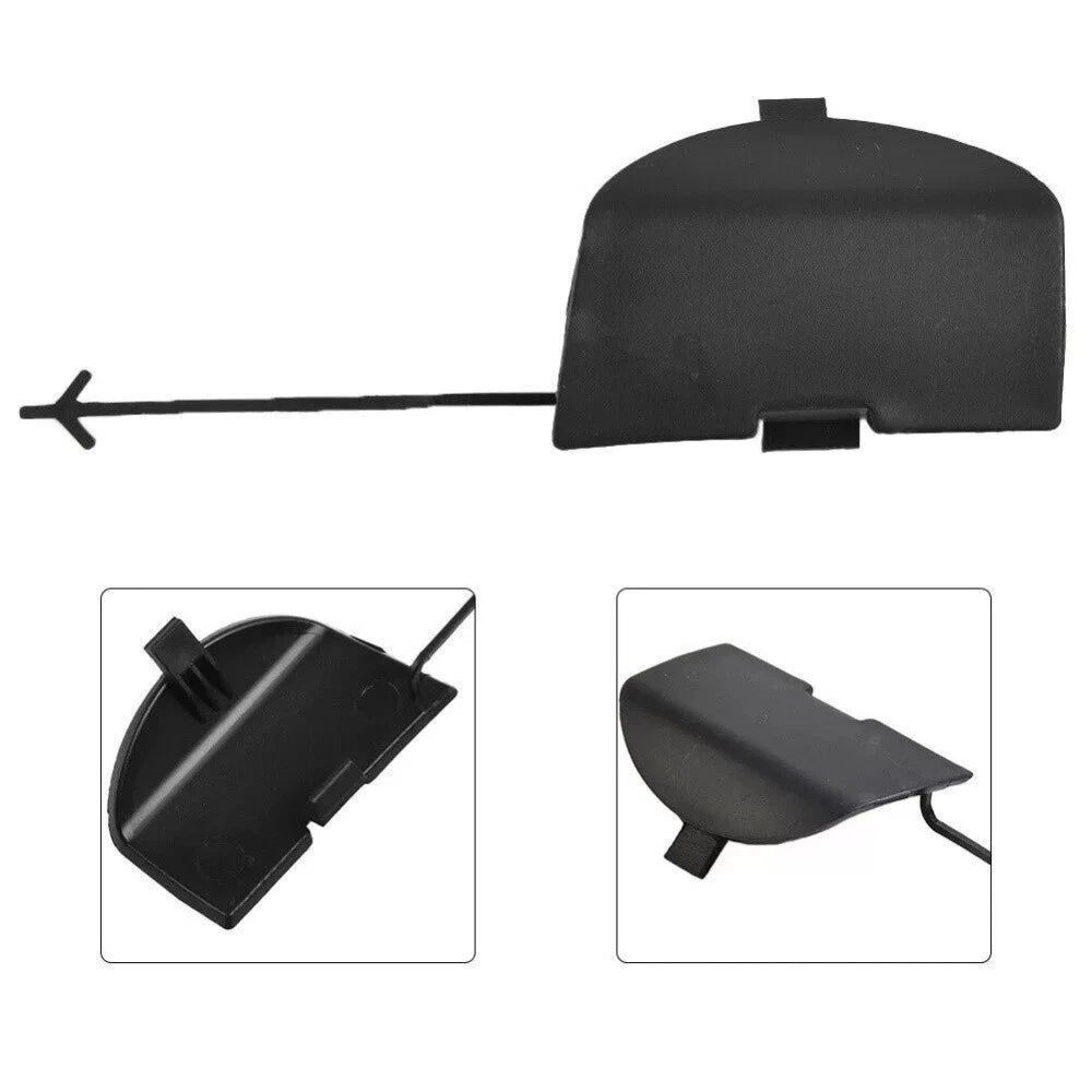 Front Bumper Tow Hook Cover for Fiat 500 500C (2007-2015)