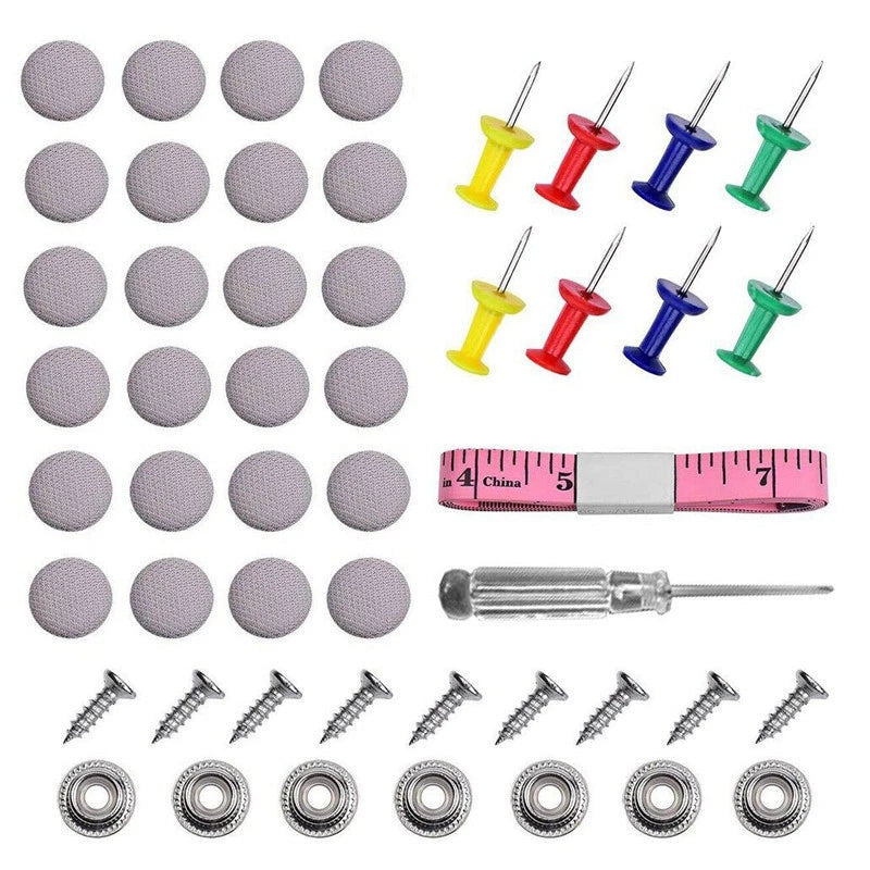 Interior Roof Buckle Snap Fastener Kit for Car Ceiling Repair