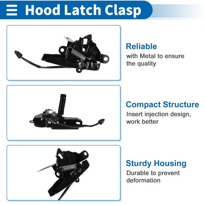 Bonnet Latch Assembly for Toyota Venza (2009-2016) - 1 x Quality Replacement