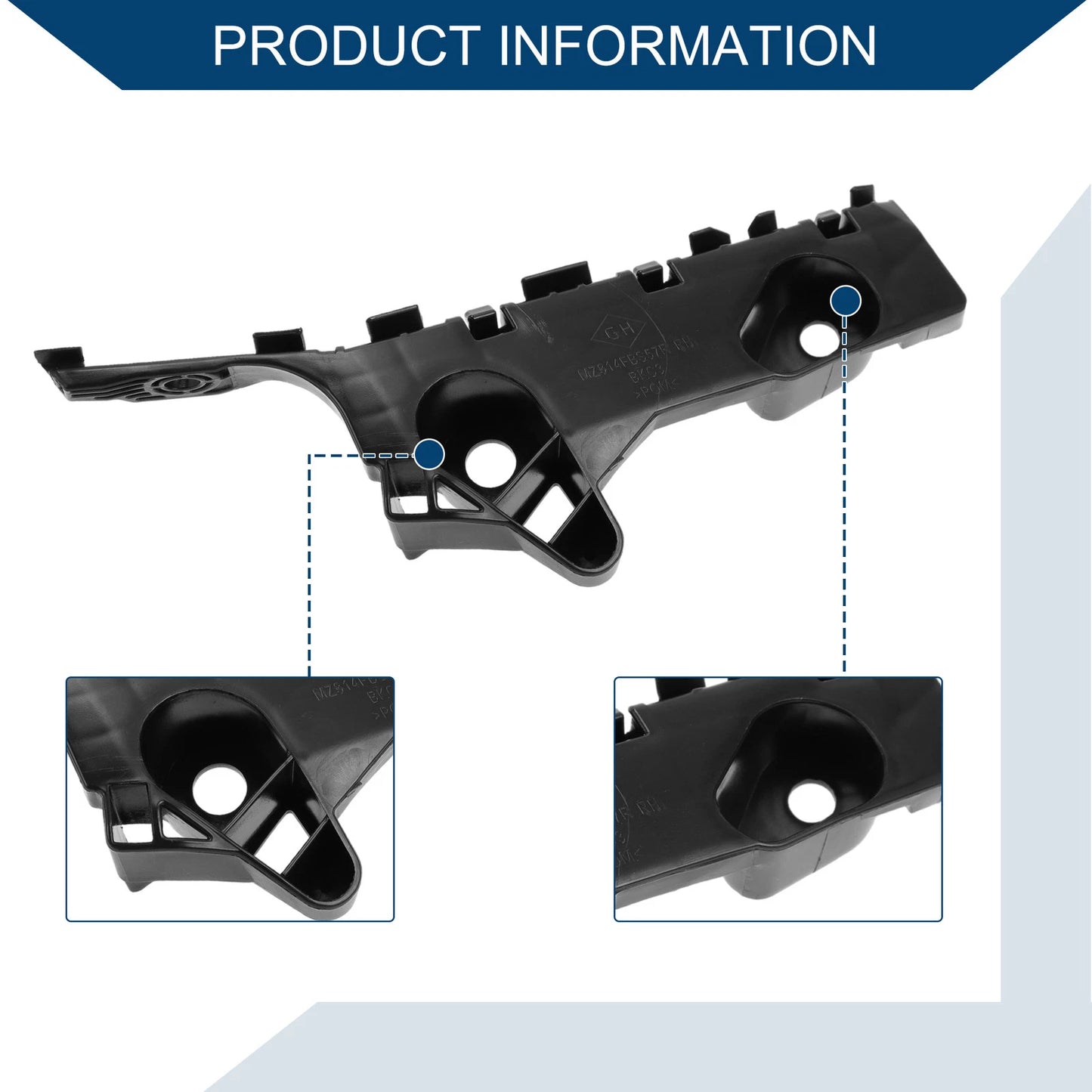 Right Front Bumper Support Bracket for Mazda 3 (2014-2018)