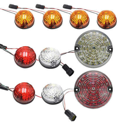 10Pcs LED Light Upgrade Kit for Land Rover 90/110 (1983-1990)