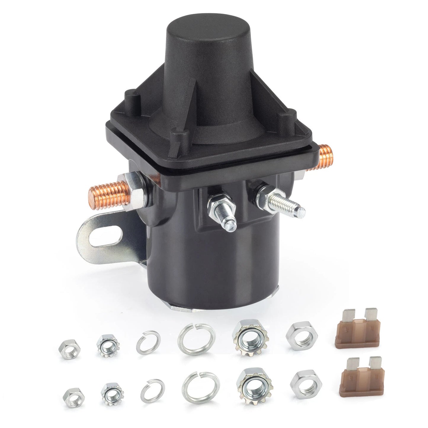Battery Disconnect Relay with Fuses/Screws for OMC/BRP Models
