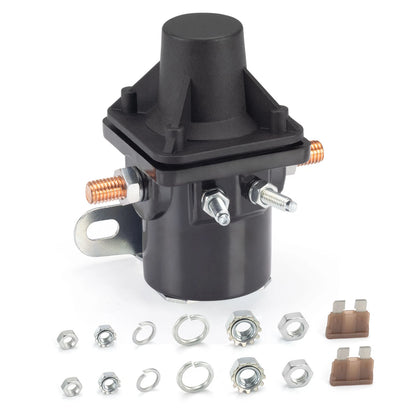 Battery Disconnect Relay with Fuses/Screws for OMC/BRP Models