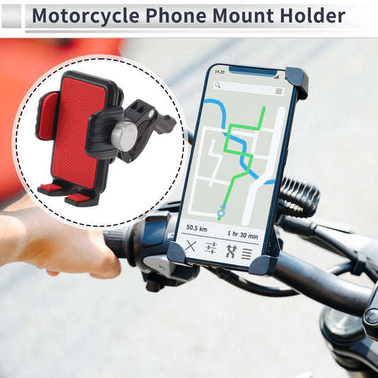 Motorcycle Phone Mount Holder Handlebar Mount 4.7-7.2 inch for Motorcycle