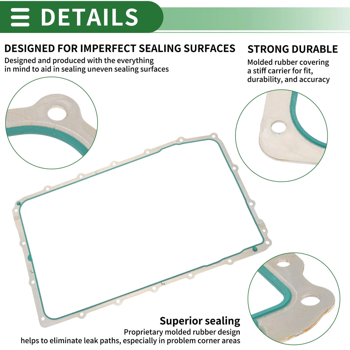Oil Pan Gasket for Ford Expedition, F-150 (2018-2024)