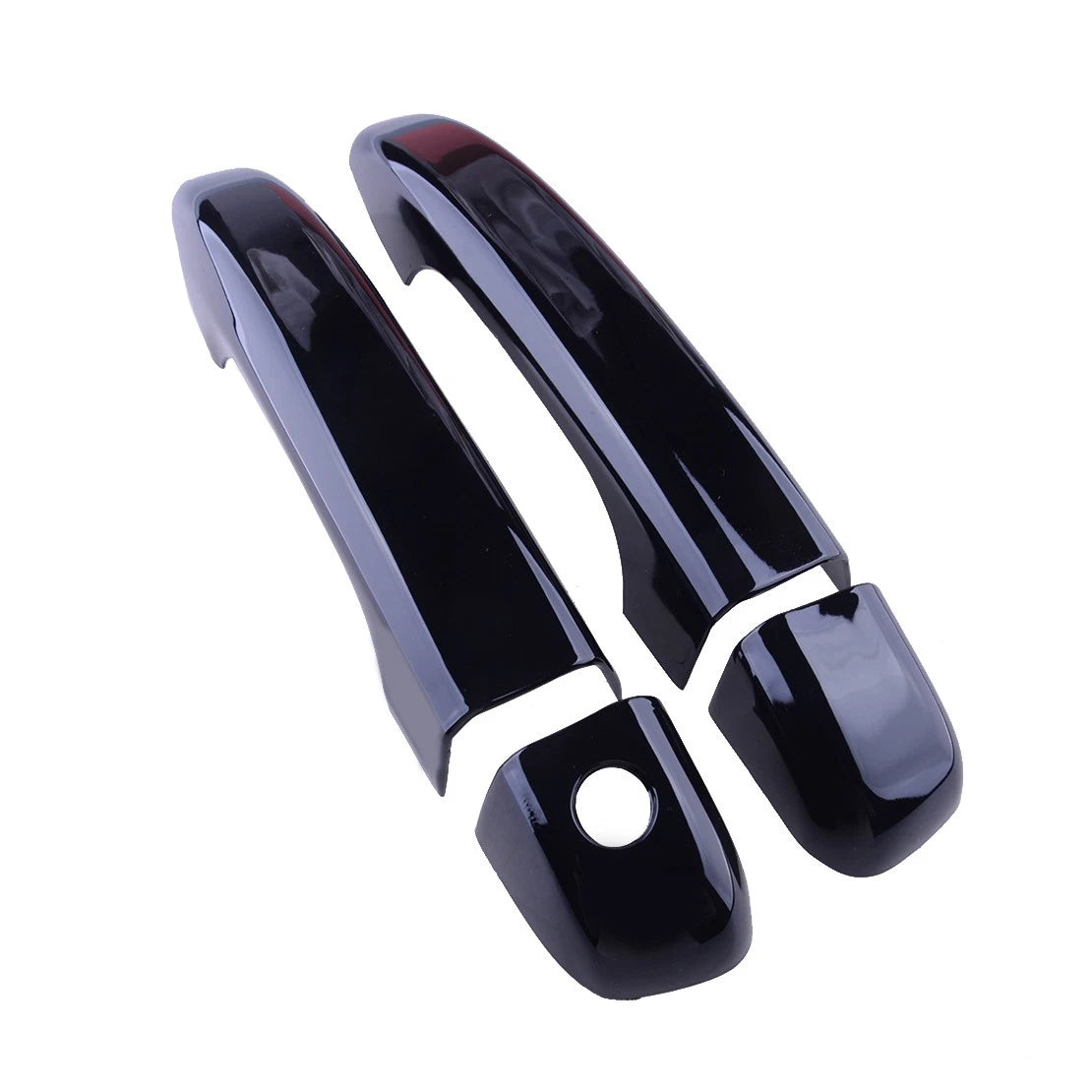 8 x Black Door Handle Cover Protectors for Honda Accord (2018-2021)