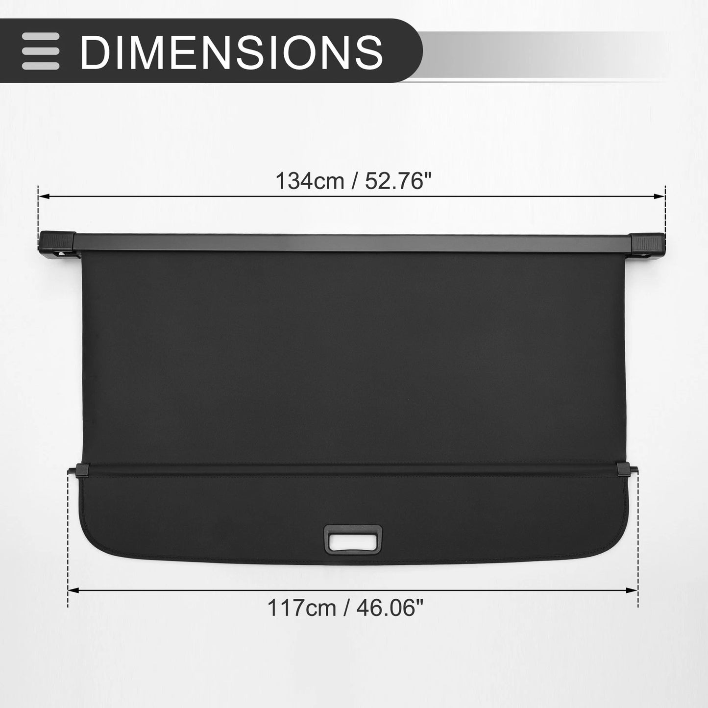 Retractable Cargo Cover for Land Rover Class Trunk Parcel Shelf