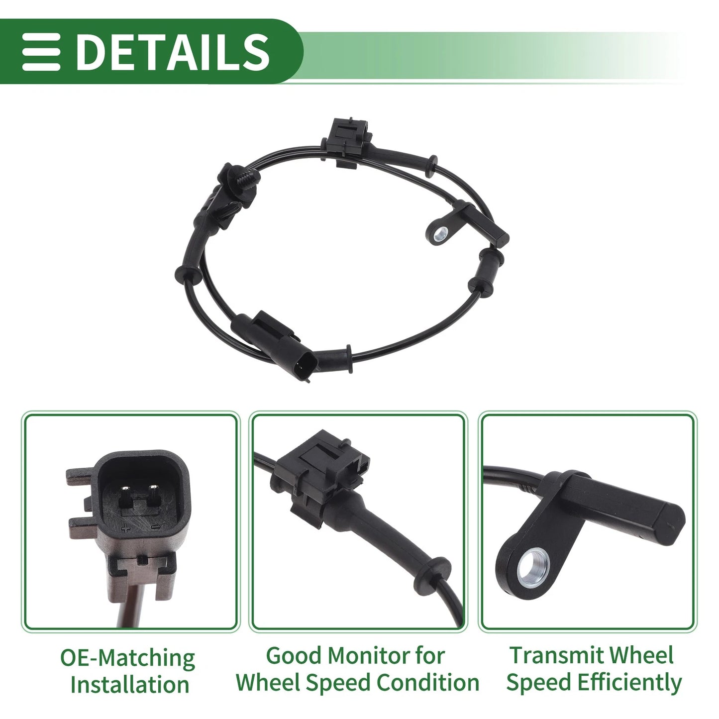 ABS Wheel Speed Sensor for Dodge Challenger (2011-2014)