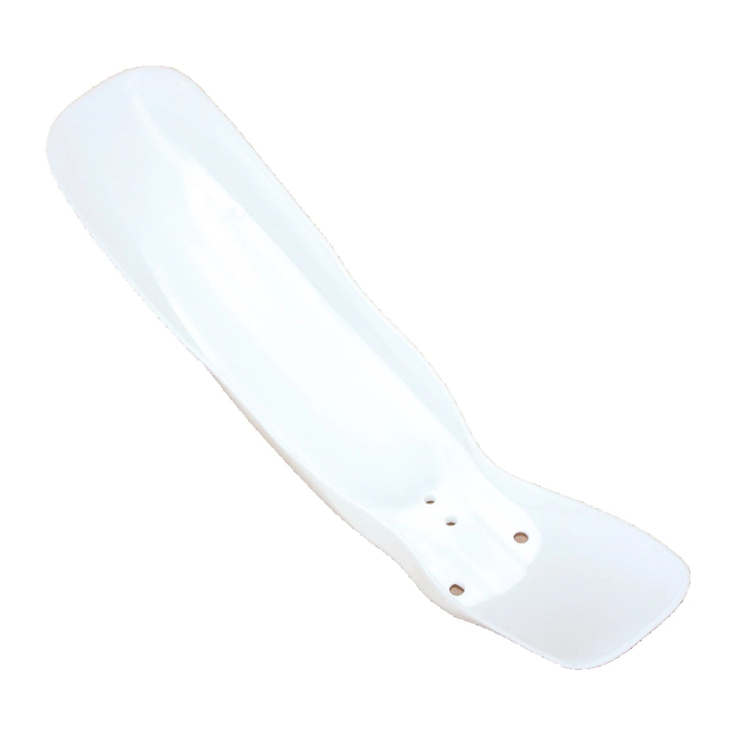 White Plastic Front Wheel Mud Guard Fender for KLX110 (2002-2023)