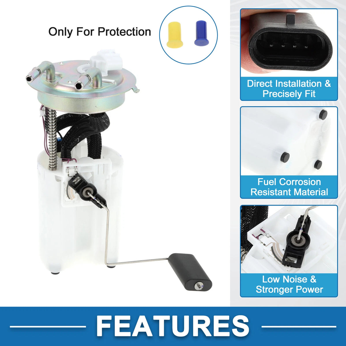 Electric Fuel Pump Assembly for Buick Rainier and Chevy Trailblazer
