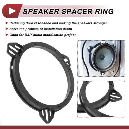 Speaker Spacer Ring Adaptor for Honda Civic 2001-2005 Rear 6.5" (01-05)