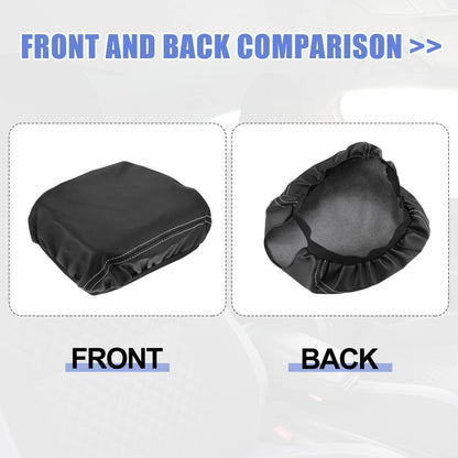 Center Console Cover Pad for Toyota Prado (2010-2019) Gray Stitches