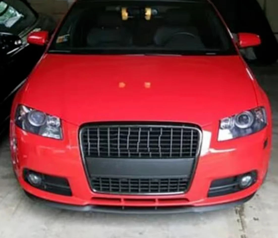 Front Bumper Lip 3 Pcs for Audi A3 S3 8P (2003-2013)